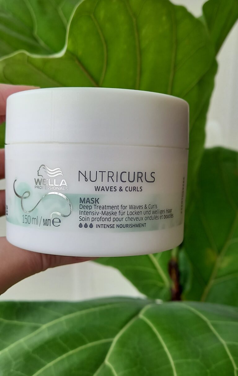 Resenha da Máscara Nutricurls da Wella