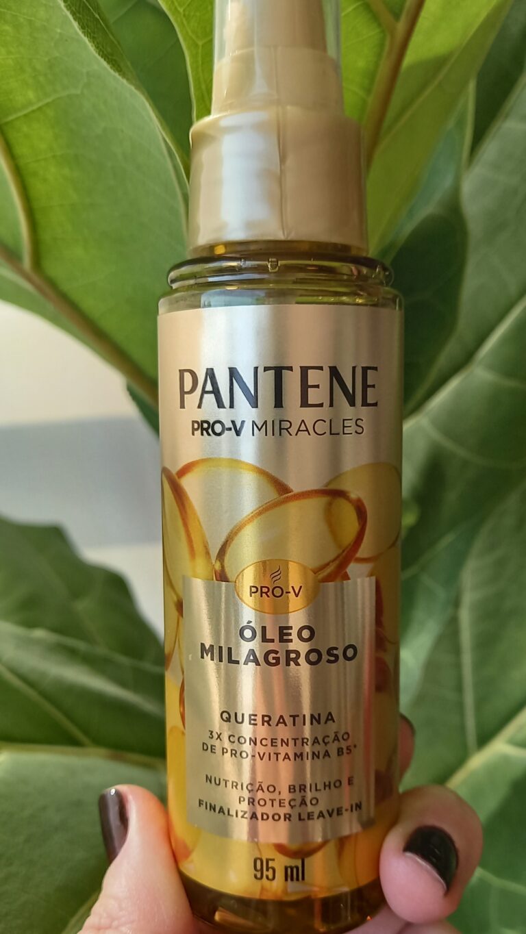 Óleo Milagroso Pantene – Resenha