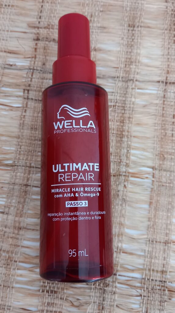 Sérum Ultimate Repair Wella - passo 3